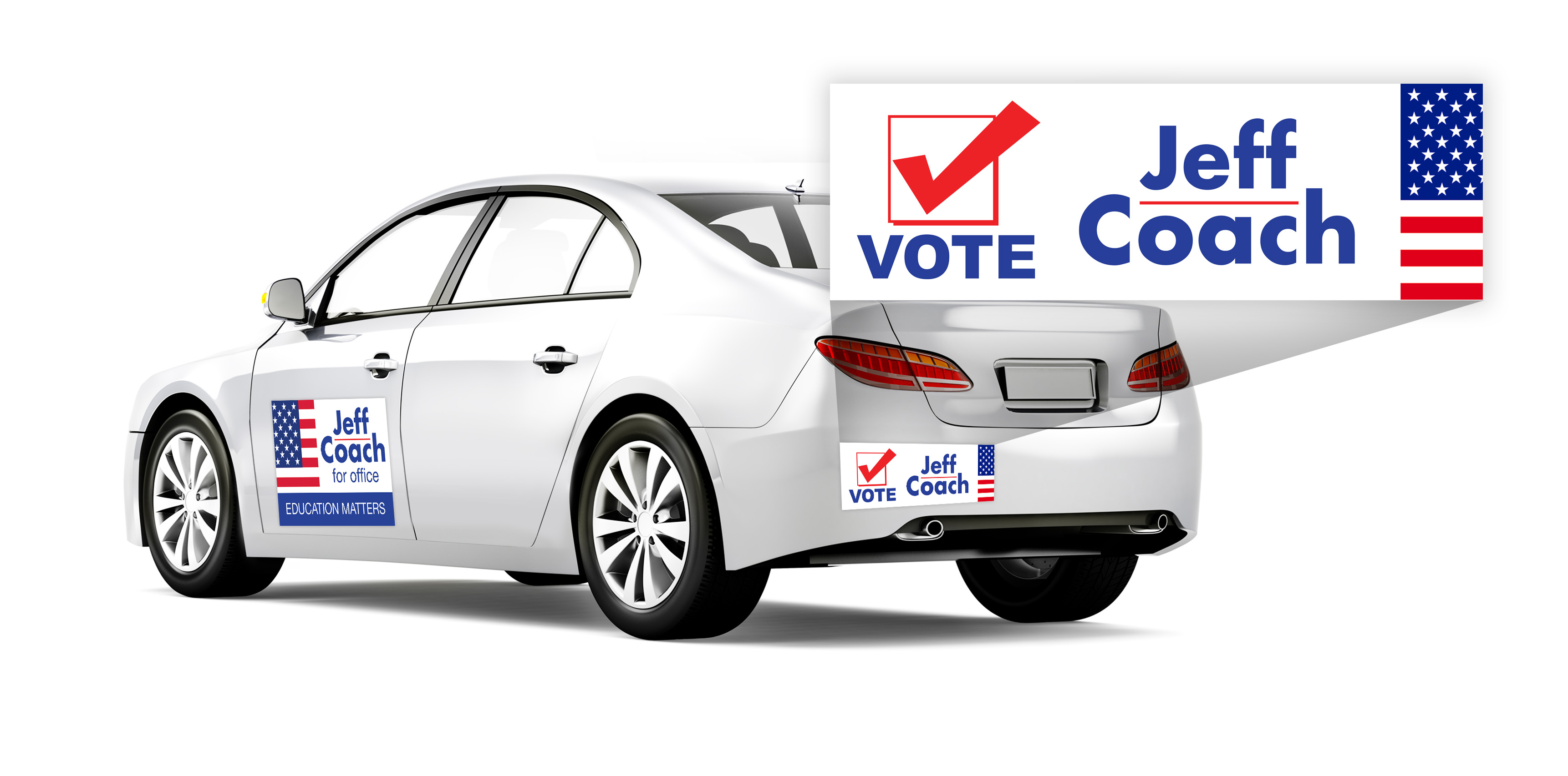 Campaign Decal Signage | LawnSigns.com